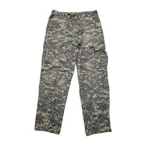 US Army Digi Camo Digital Military Pants Sz M Reg Cargo Utility Combat Trouser
